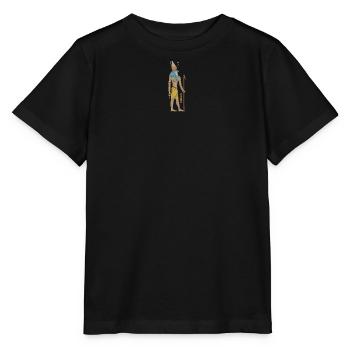 Horus Dieu Guerrier égyptien - T-shirt bio MINI CREATOR Stanley/Stella Enfant - noir - Devant - Mikhail (115cm)