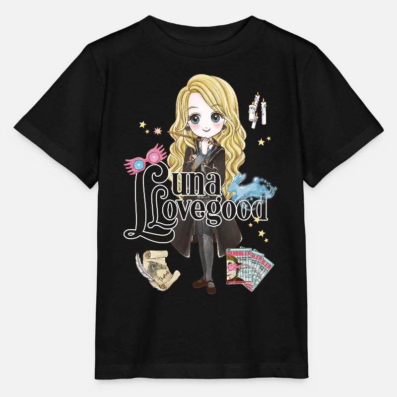 Harry Potter Luna Lovegood - Stanley/Stella Kinder T-Shirt MINI CREATOR  - Schwarz