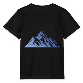 Mountains Silhouette - Stanley/Stella Kinder T-Shirt MINI CREATOR  - Schwarz - Vorne - Mikhail (115cm)