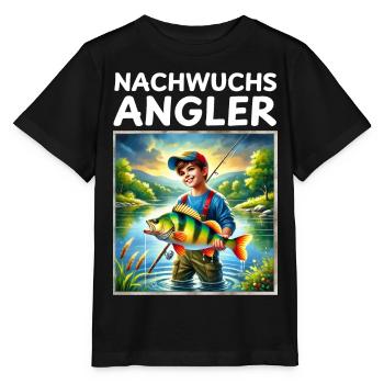 Jeunes pêcheurs - T-shirt bio MINI CREATOR Stanley/Stella Enfant - noir - Devant - Mikhail (115cm)