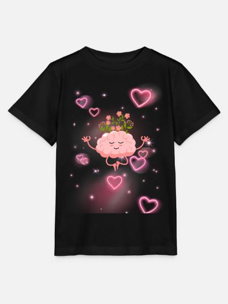 Zen-Einstellung – Wellness-Geschenk - Stanley/Stella Kinder T-Shirt MINI CREATOR  - Schwarz