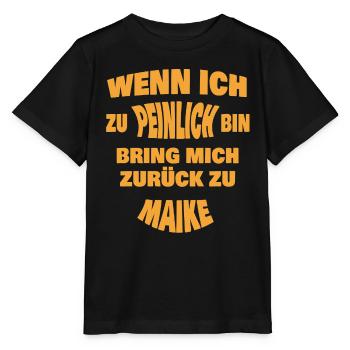 Zu peinlich zurück an Maike - Stanley/Stella Kinder T-Shirt MINI CREATOR  - Schwarz - Vorne - Mikhail (115cm)
