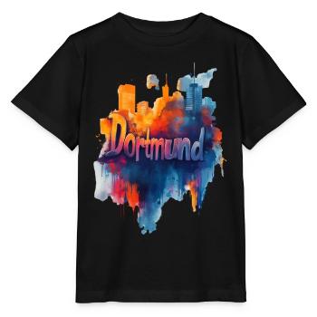 Dortmund - Stanley/Stella Kinder T-Shirt MINI CREATOR  - Schwarz - Vorne - Mikhail (115cm)