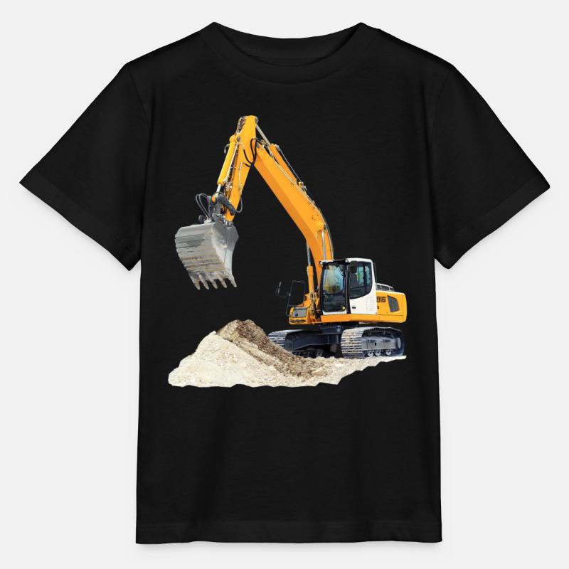 Bagger - Stanley/Stella Kinder T-Shirt MINI CREATOR  - Schwarz