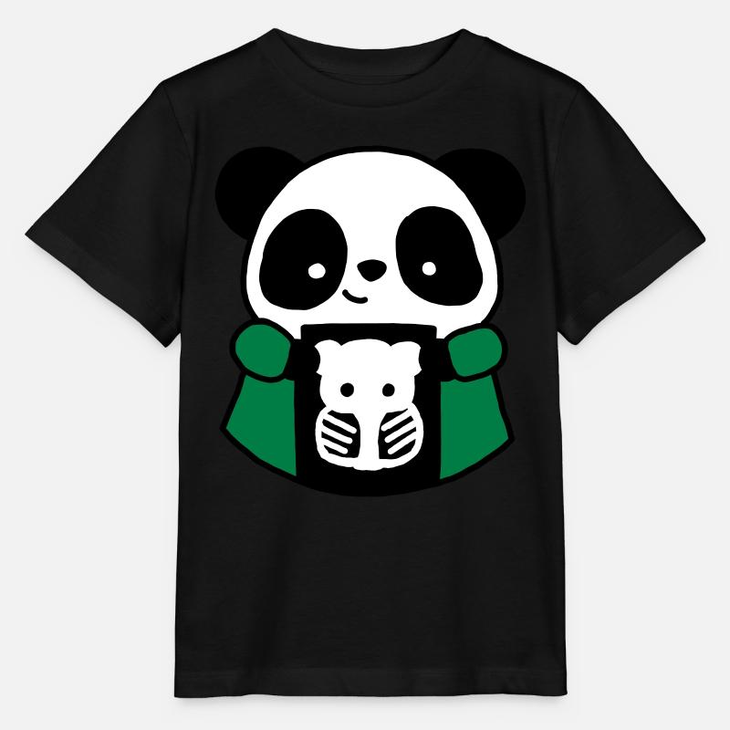 Panda TSRM radiology technician - Stanley/Stella MINI CREATOR Kids’ T-Shirt - black