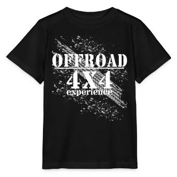 Offroad 4X4 experience - T-shirt bio MINI CREATOR Stanley/Stella Enfant - noir - Devant - Mikhail (115cm)