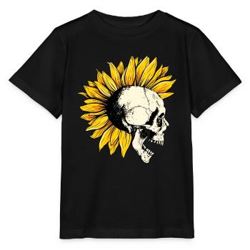 punk is dead - Stanley/Stella MINI CREATOR Kids’ T-Shirt - black - Front - Mikhail (115cm)