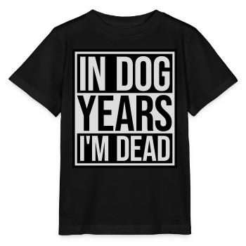 in dog years Dead - Stanley/Stella Kinder T-Shirt MINI CREATOR  - Schwarz - Vorne - Mikhail (115cm)