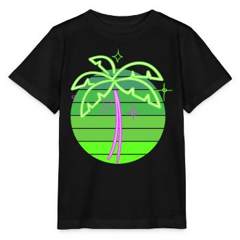 Neonpalme - Stanley/Stella Kinder T-Shirt MINI CREATOR  - Schwarz - Vorne - Mikhail (115cm)