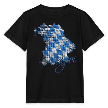 Bayern, Oberbayern, Geschenk für Bayern, Bavaria - Stanley/Stella Kinder T-Shirt MINI CREATOR  - Schwarz - Vorne - Mikhail (115cm)