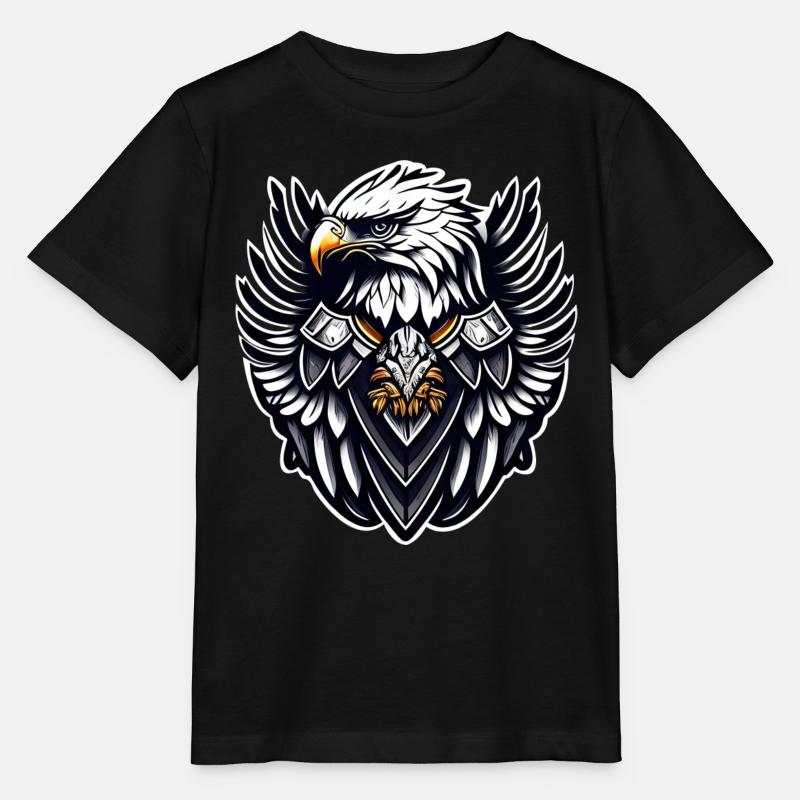 Adler 2 - Stanley/Stella Kinder T-Shirt MINI CREATOR  - Schwarz