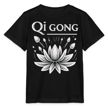 Meditation - Stanley/Stella Kinder T-Shirt MINI CREATOR  - Schwarz - Vorne - Mikhail (115cm)