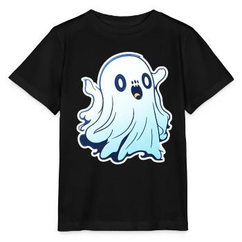 Gespenst - Stanley/Stella Kinder T-Shirt MINI CREATOR  - Schwarz - Vorne - Mikhail (115cm)