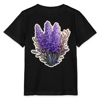Lavender - Stanley/Stella MINI CREATOR Kids’ T-Shirt - black - Front - Mikhail (115cm)