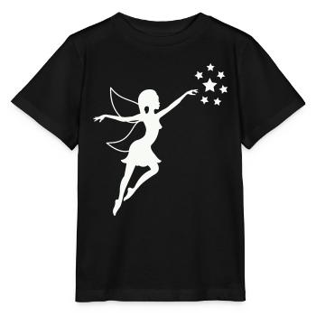 fairy - Stanley/Stella MINI CREATOR Kids’ T-Shirt - black - Front - Mikhail (115cm)