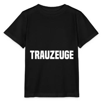 Trauzeuge - Stanley/Stella Kinder T-Shirt MINI CREATOR  - Schwarz - Vorne - Mikhail (115cm)