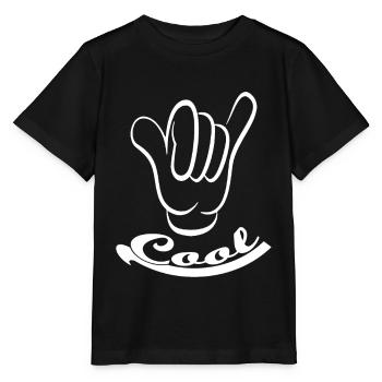 La main cool - T-shirt bio MINI CREATOR Stanley/Stella Enfant - noir - Devant - Mikhail (115cm)
