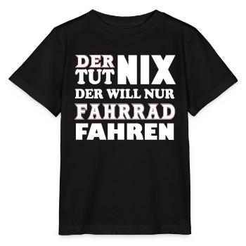 Il ne fait rien - T-shirt bio MINI CREATOR Stanley/Stella Enfant - noir - Devant - Mikhail (115cm)