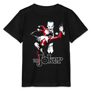 Batman Joker Dance - Stanley/Stella MINI CREATOR Kids’ T-Shirt - black - Front - Mikhail (115cm)