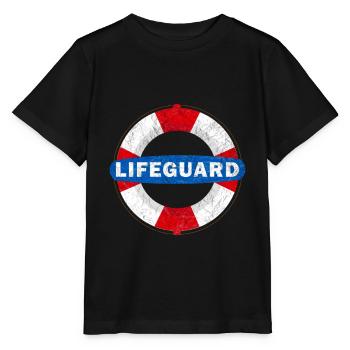 Piscine de bouée de sauvetage - T-shirt bio MINI CREATOR Stanley/Stella Enfant - noir - Devant - Mikhail (115cm)
