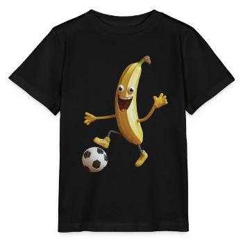 Banane - Stanley/Stella Kinder T-Shirt MINI CREATOR  - Schwarz - Vorne - Mikhail (115cm)