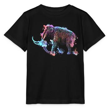 Mammoth - Stanley/Stella MINI CREATOR Kids’ T-Shirt - black - Front - Mikhail (115cm)