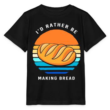 Baker Baker Baking - Stanley/Stella MINI CREATOR Kids’ T-Shirt - black - Front - Mikhail (115cm)