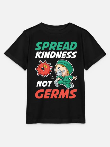 Spread Kindness Krankenschwester Geschenk - Stanley/Stella Kinder T-Shirt MINI CREATOR  - Schwarz