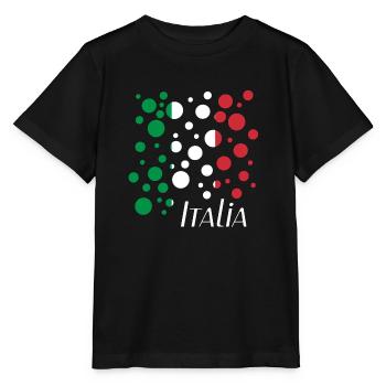 Italia Bubbles - Stanley/Stella Kinder T-Shirt MINI CREATOR  - Schwarz - Vorne - Mikhail (115cm)