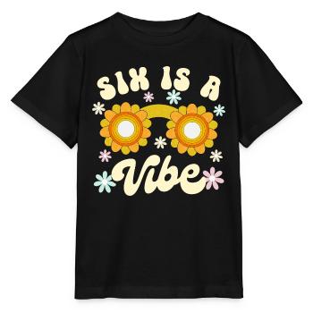 Born In 2018 6 Years Birthday Toddler Girl Boy - Stanley/Stella MINI CREATOR Kids’ T-Shirt - black - Front - Mikhail (115cm)