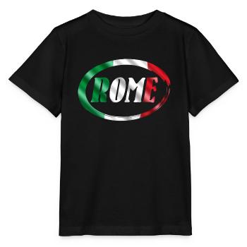 Rome Italy rom Rom Italien - Stanley/Stella Kinder T-Shirt MINI CREATOR  - Schwarz - Vorne - Mikhail (115cm)
