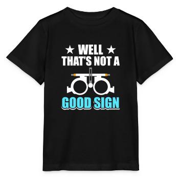 Optician - Stanley/Stella MINI CREATOR Kids’ T-Shirt - black - Front - Mikhail (115cm)