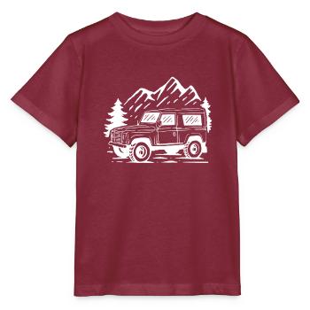 off road 4x4 - T-shirt bio MINI CREATOR Stanley/Stella Enfant - bordeaux - Devant - Kain (125cm)