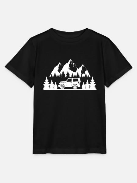 off road 4x4 - Stanley/Stella Kinder T-Shirt MINI CREATOR  - Schwarz