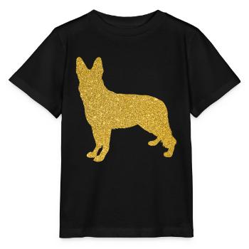 Propriétaire de chien berger allemand propriétaire propriétaire disant - T-shirt bio MINI CREATOR Stanley/Stella Enfant - noir - Devant - Mikhail (115cm)