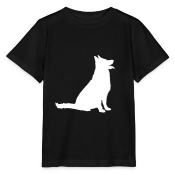 Schäferhund Tierliebe Geschenkidee Geburtstag - Stanley/Stella Kinder T-Shirt MINI CREATOR  - Schwarz - Vorne - Mikhail (115cm)