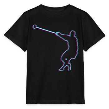 Lancer marteau Lance-marteau Cadeau d’athlétisme - T-shirt bio MINI CREATOR Stanley/Stella Enfant - noir - Devant - Mikhail (115cm)
