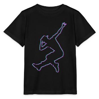 Street dance hip hop dance break dance gift - Stanley/Stella MINI CREATOR Kids’ T-Shirt - black - Front - Mikhail (115cm)