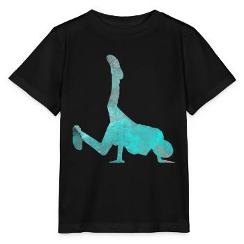 Streetdance Hip Hop Tanz Breakdance Geschenk - Stanley/Stella Kinder T-Shirt MINI CREATOR  - Schwarz - Vorne - Mikhail (115cm)