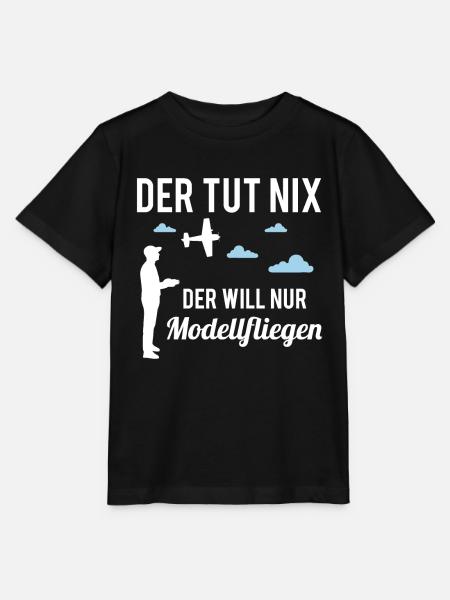 Modellflug Spruch RC Flugzeug Herren Geschenk - Stanley/Stella Kinder T-Shirt MINI CREATOR - Schwarz