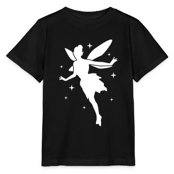 Fairy Magic Fairy Elf Fairy Tale Ladies Girl Gift - Stanley/Stella MINI CREATOR Kids’ T-Shirt - black - Front - Mikhail (115cm)
