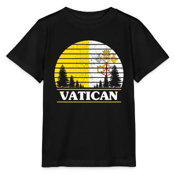 Vatican - T-shirt bio MINI CREATOR Stanley/Stella Enfant - noir - Devant - Mikhail (115cm)