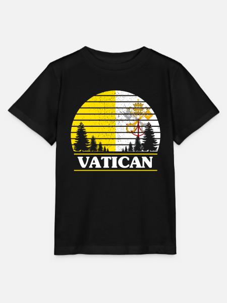 Vatikan - Stanley/Stella Kinder T-Shirt MINI CREATOR - Schwarz