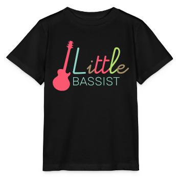 Little bassist - Stanley/Stella MINI CREATOR Kids’ T-Shirt - black - Front - Mikhail (115cm)