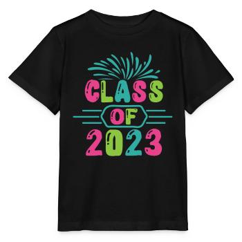 Class Of 2023 - Stanley/Stella Kinder T-Shirt MINI CREATOR  - Schwarz - Vorne - Mikhail (115cm)