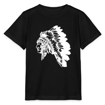 Indians - Stanley/Stella MINI CREATOR Kids’ T-Shirt - black - Front - Mikhail (115cm)