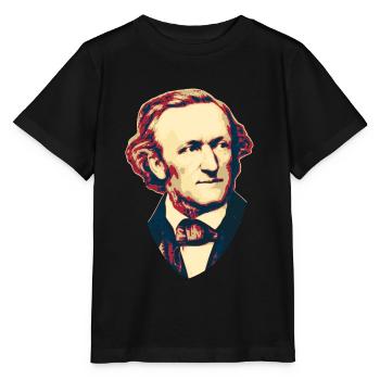 Richard Wagner - Stanley/Stella Kinder T-Shirt MINI CREATOR  - Schwarz - Vorne - Mikhail (115cm)