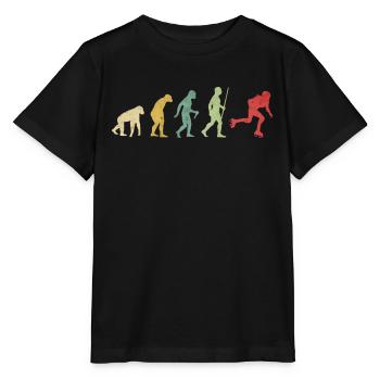 Evolución de la chica patinadora de rodillos - T-shirt bio MINI CREATOR Stanley/Stella Enfant - noir - Devant - Mikhail (115cm)