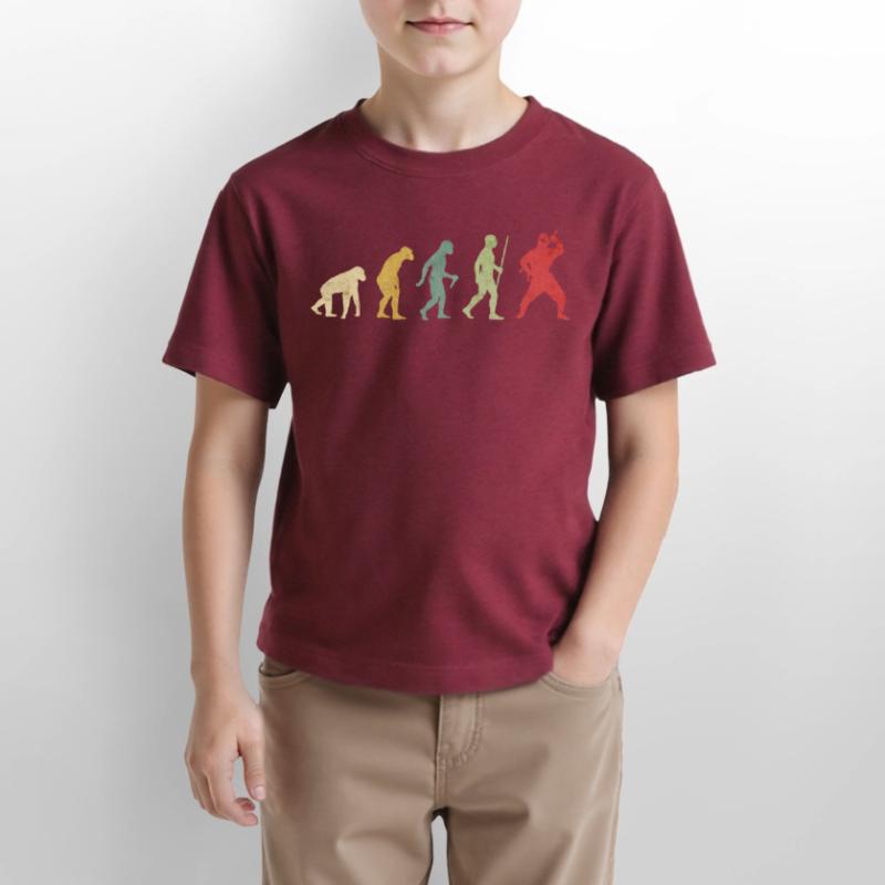 Ninja Pose Evolution Stanley/Stella MINI CREATOR Kids’ T-Shirt