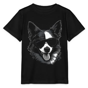 CONGY Kühle Sonnenbrille - Stanley/Stella Kinder T-Shirt MINI CREATOR  - Schwarz - Vorne - Mikhail (115cm)